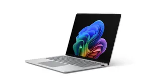 Ноутбук Microsoft Surface Laptop 13.8 дюйма сенсорный с процессором Snapdragon X2 Elite, 16 ГБ ОЗУ, 512 ГБ SSD, графика Adreno, Windows 11 Профессиональная, платиновый