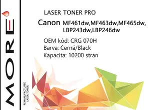 Совместимый тонер-картридж ARMOR MORE для Canon 070H черный 10200 страниц 0CZ05535