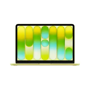 Ноутбук Apple MacBook Neo с 13-дюймовым экраном, процессором Apple A18 Pro, 8 ГБ оперативной памяти, твердотельным накопителем на 512 ГБ, macOS Tahoe и сканером Touch ID, цвет цитрусовый лайм