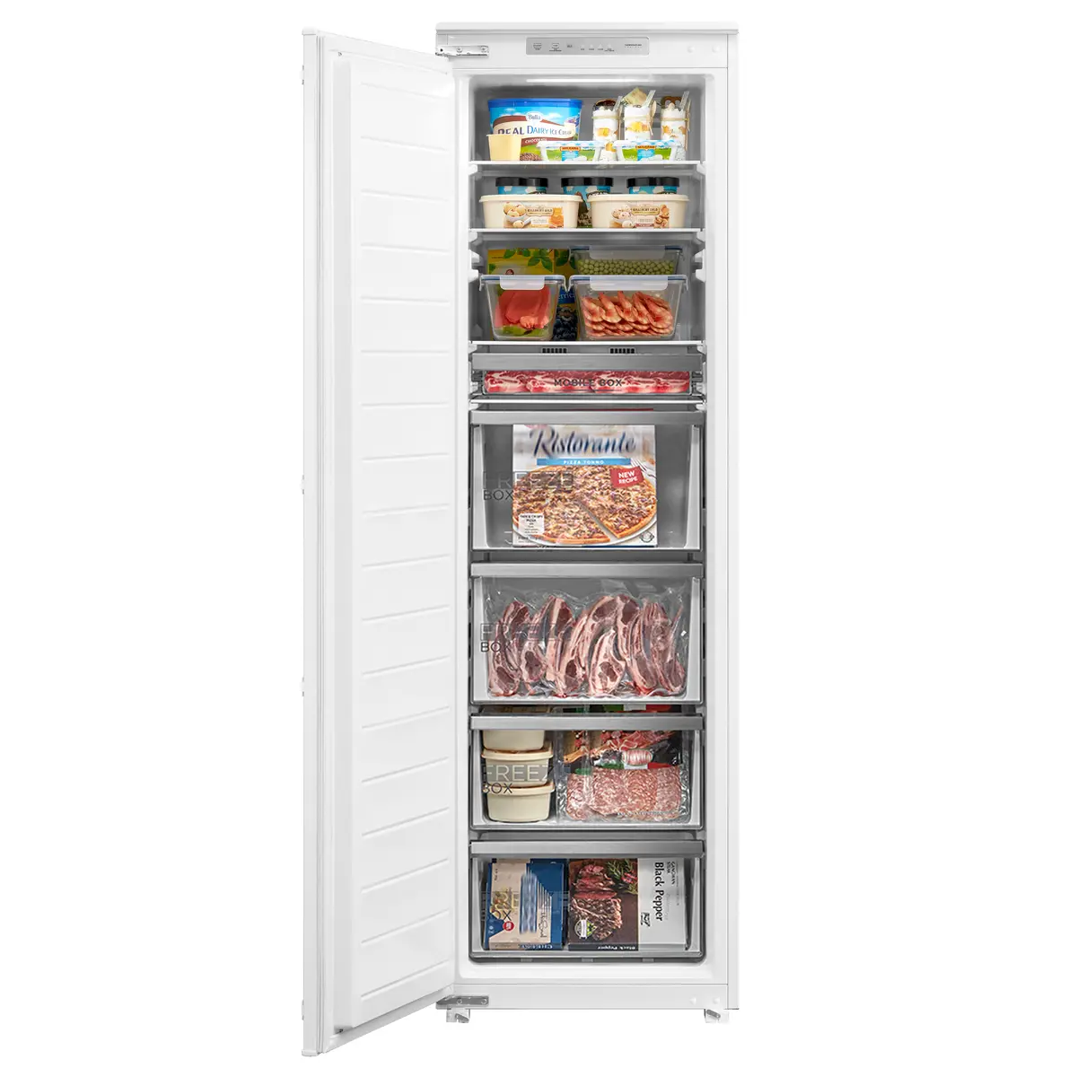 Midea MDRE271FGE01 Built-in Combi Refrigerator Photo 4