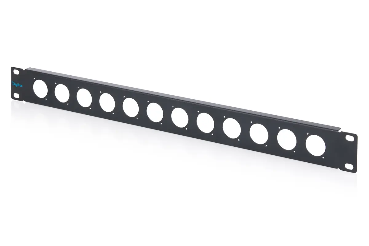 Digitus 1U Rack Panel for 12 D-Type Modules Photo 1