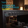 Digitus 1U Rack Panel for 12 D-Type Modules Photo 3