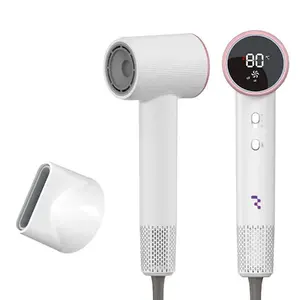 Riff SL-B365 Hair Dryer 1300W with LED, 2 airflow speeds, 5 temperature settings, White