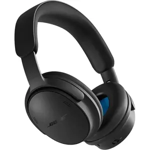 Bezvadu austiņas Bose QuietComfort 2nd Gen, melnas ar aktīvo trokšņu slāpēšanu, telpisko skaņu un 24 stundu akumulatora darbības laiku