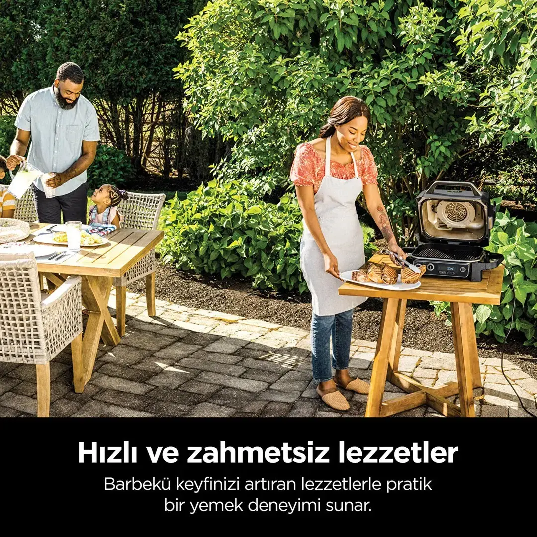 Контактный гриль Ninja Woodfire Outdoor Grill Photo 5