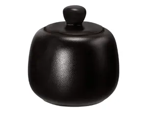 Sugar Bowl SELTMANN LIBERTY VELVET BLACK 260 ml porcelain tableware