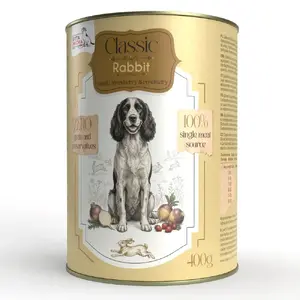SYTA MICHA Classic Mono Rabbit with rutabaga wet dog food adult all breeds chicken-free gluten-free