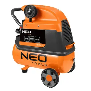 Масляный воздушный компрессор NEO tools 12K023 с емкостью бака 24 л