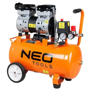 NEO tools 12K021-1 Oil-Free Air Compressor with 24 L Tank