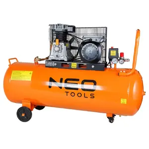 NEO tools 12K031-1 Oil-Lubricated Air Compressor with 150 L Tank and 230V Power Supply