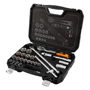 NEO tools 10-205 1/2" Socket Wrench Set 25 Pieces Satin Finish