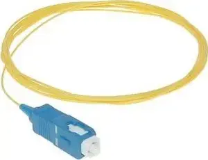Delta PIG-SC Single-Mode Fiber Optic Pigtail with SC Connector