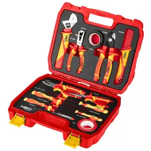 NEO tools 01-315 Electrician tool set in a case, 13 pieces