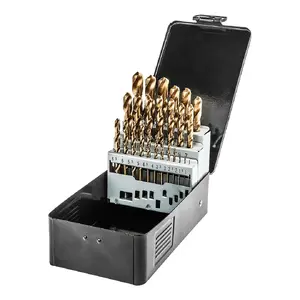 NEO tools HSS-TiN Metāla Urbju Komplekts 1.0-13.0 mm 25 gabalas