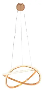 Activejet AJE-KAREN Gold LED Pendant Light Contemporary 24 W 2270 lm 4000 K IP20
