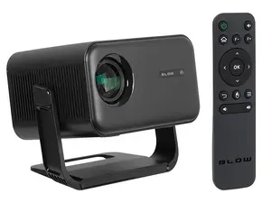 BLOW AndroidTV FullHD MaxView Portable Projector Black Standard Throw LED 1280x720 Bluetooth Wi-Fi Built-in Speaker