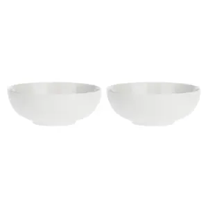 LA PORCELLANA BIANCA Momenti Set of 2 Salad Bowls White 22 cm