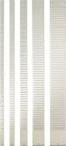Acco 1900405 T-Card Planning Panel Size 4 128x655