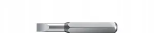Wiha Micro Flat Screwdriver Bit 28 mm 4 mm Hex 3.5 7000406035