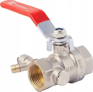 Perfexim PHA-008 G3/4 WW PN30 C DN20 Ball Valve with Drain Valve CuZn-C