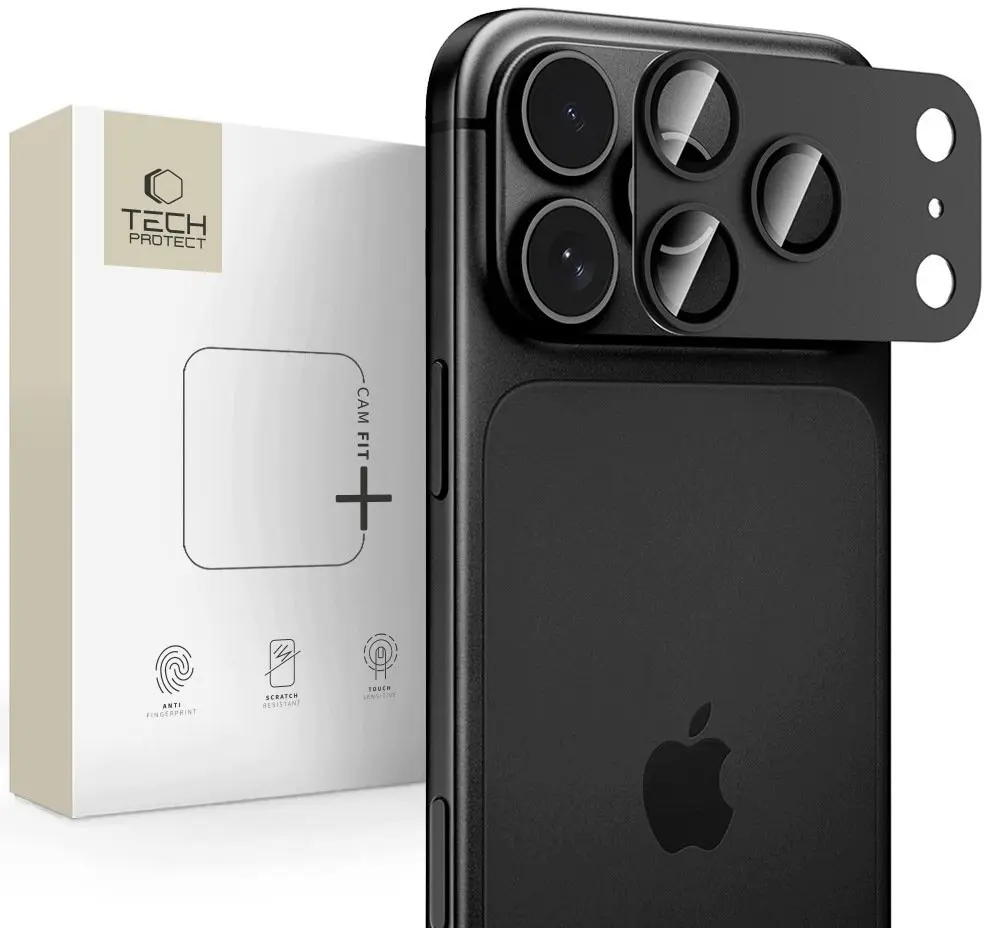Tech-Protect CamFull Fit+ kameras aizsargstikls iPhone