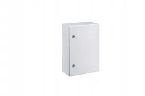 Elettrocanali ARGENTA Metal Enclosure IP66 with Mounting Plate 600x600x300 mm GN606030