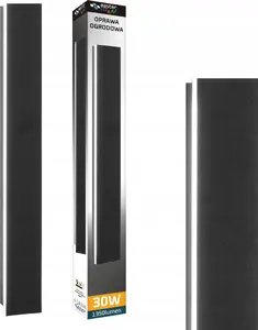 LVT Lara 1565 Outdoor Wall Lamp 1x30W LED 4000K Black