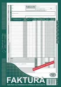 Michalczyk & Prokop Faktura VAT A4 141-1E Brutto accounting form pad