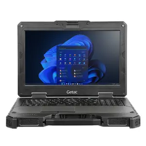 Ноутбук Getac X600 Intel Core i7-11850HE 15.6 Дюймов Full HD 32 ГБ DDR4-SDRAM 1 ТБ SSD Windows 11 Профессиональная Черный Французская клавиатура