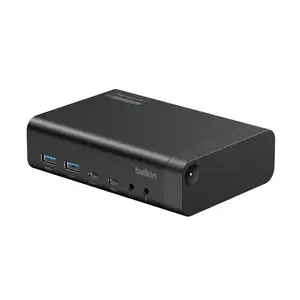 Belkin Connect Universal 14-in-1 Display Dock dokstacija ar 140W barošanas avotu, melna