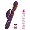 Hightech Loursen trusīša vibrators - Purpura Photo 4