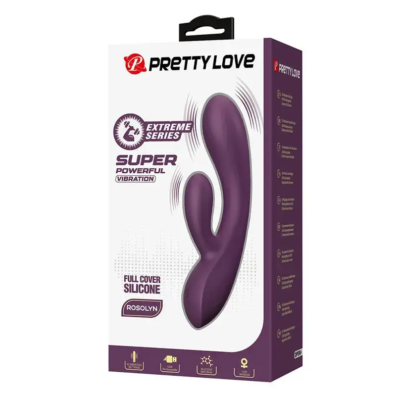 Вибратор-кролик Hightech PRETTY LOVE Rosolyn Photo 3