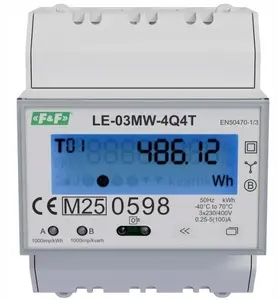 FF LE-03MW-4Q4T 3-phase 2-way 4-quadrant energy meter 3x230/400 V AC 50Hz IP20