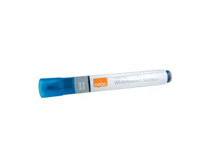 Nobo Liquid Ink Whiteboard Pens Blue 10 Pack Photo 3
