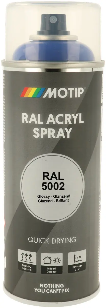 Motip Ultramarīna zila RAL 5002 Augsti