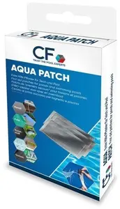 Avenli AQUA PATCH Pool Repair Patches 10-Piece Set Transparent and Black