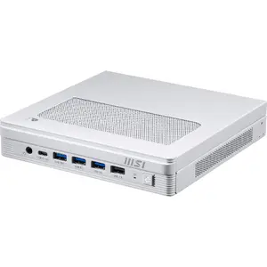 MSI PRO DP10 A14MG-007BEU Mini PC barebone White Intel Pentium Gold G7400 1.1L Intel UHD Graphics 710 Wi-Fi Ethernet