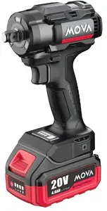 Cordless Impact Wrench MOVA PW500K 20V 500Nm 1/2 inch with Battery and Charger