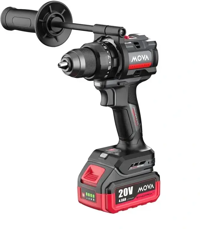 Bezstrāvas urbjmašīna-skrūvgriezis MOVA PD80K 20V 80Nm