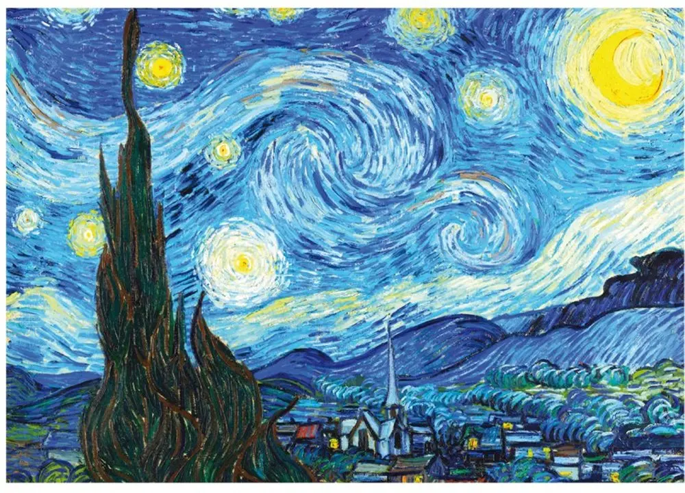 Lisciani Van Goga pieaugušo puzle dāvanu