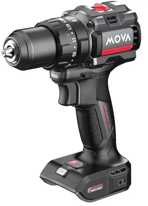 MOVA PD80IB Bezogļu akumulatora triecienurbjmašīna 20V
