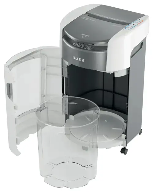 Leitz IQ OptiMax Autofeed Office 300 P5 papīra smalcinātājs Photo 5