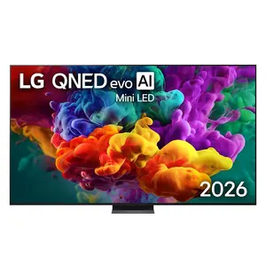 LG QNED evo AI MiniLED Smart TV 100QNED87B6 100 дюймов 4K Ultra HD Плоский Wi-Fi Черный