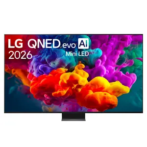 LG QNED evo AI MiniLED Smart TV 100QNED87B3 with 100 Inch 4K Ultra HD Display Wi-Fi and Black Color