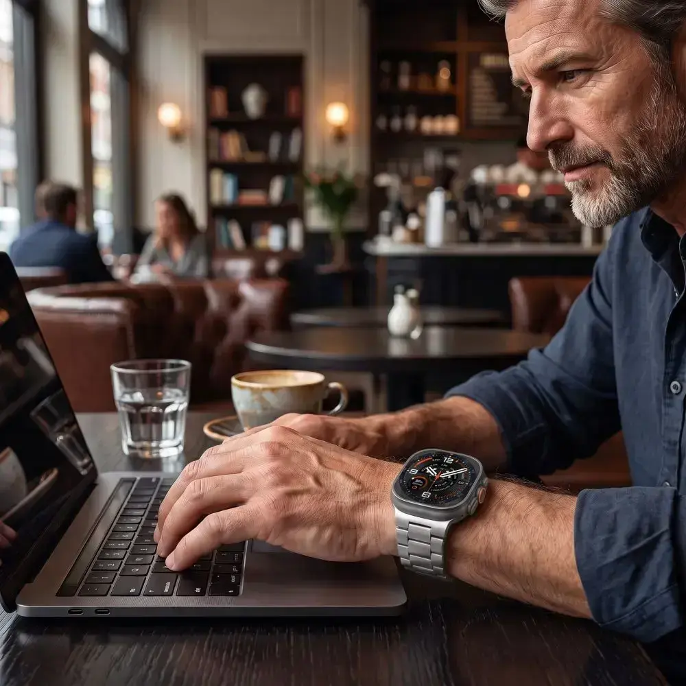 Ремешок Tech-Protect Stainless Steel для Galaxy Watch Ultra Photo 4