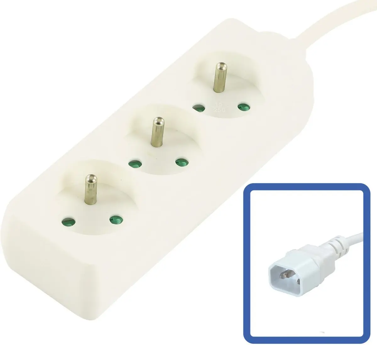 MicroConnect MC-PS030150FRUPSW Power Strip Photo 2