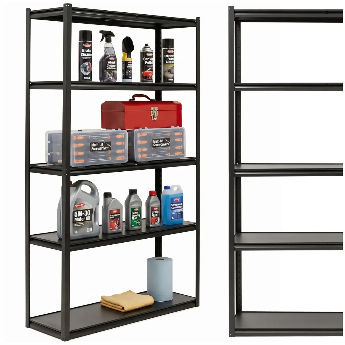 Springos HA5284 Metal Storage Rack with 5 Shelves Photo 2
