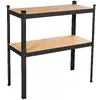 Springos HA5283 Galvanized Steel Storage Rack Photo 7