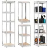Storage Rack Springos HA5281 Galvanized Steel 5 Shelves Photo 2