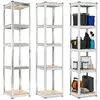 Storage Rack Springos HA5281 Galvanized Steel 5 Shelves Photo 3
